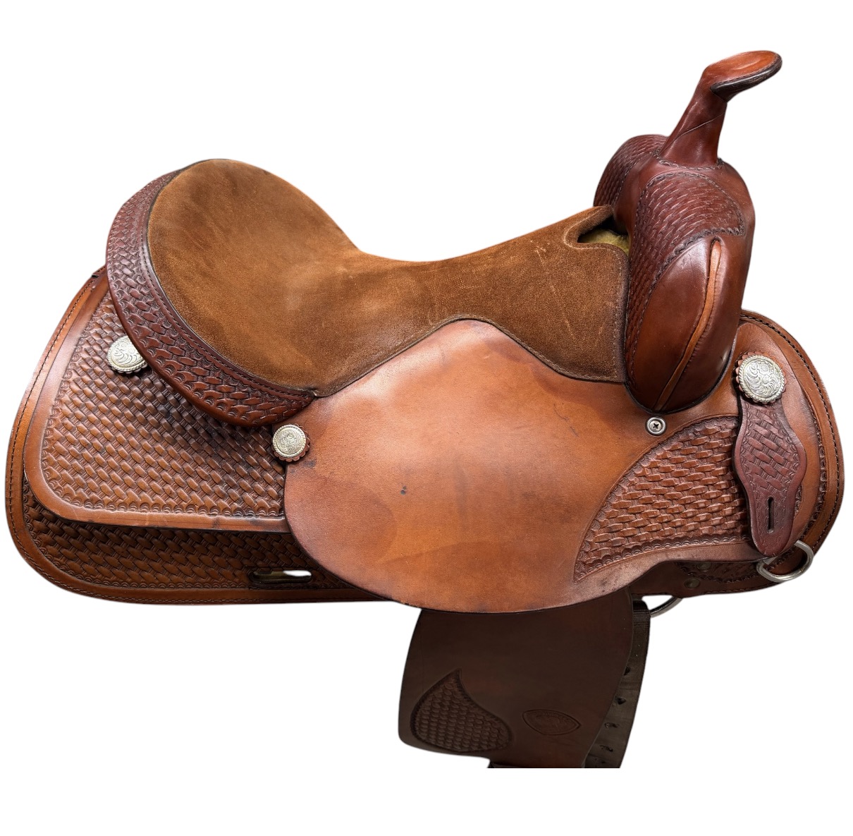 Used 16’’ Hereford Brand Trail Saddle - Image 6