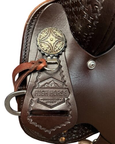 16’’ Circle Y High Horse Arrow Creek Trail Saddle - Image 4