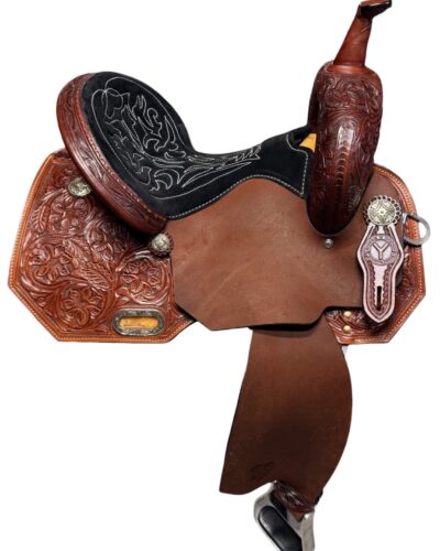 14’’ Circle Y Bonnie Cobra Barrel Saddle - Image 2