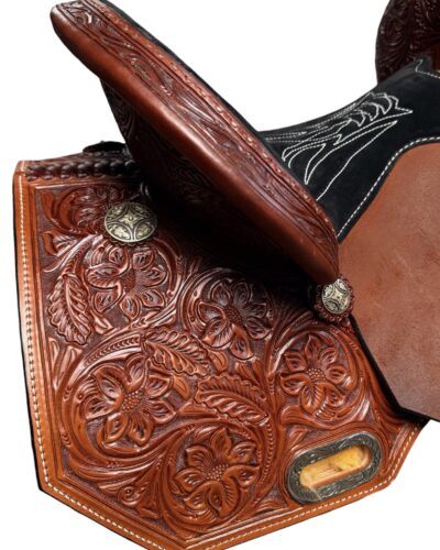 14’’ Circle Y Bonnie Cobra Barrel Saddle - Image 4