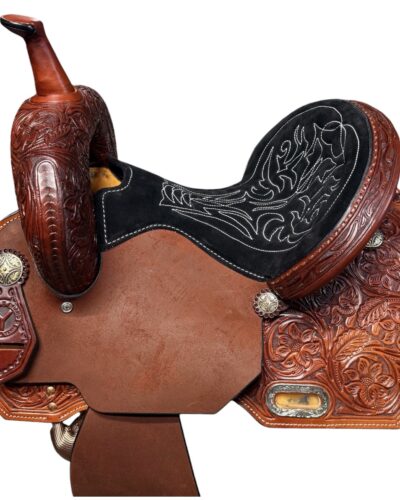 14’’ Circle Y Bonnie Cobra Barrel Saddle - Image 5