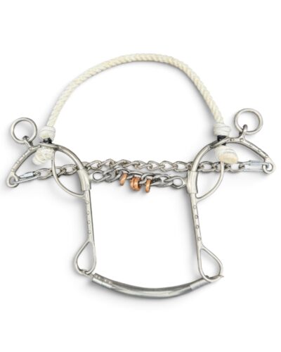 Chain Mouth Barrel Racing Combo Gag Bit