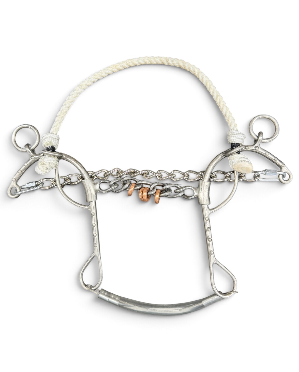 Chain Mouth Barrel Racing Combo Gag Bit