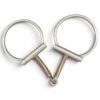 Sampson Copper Wrapped D-Ring Snaffle Bit