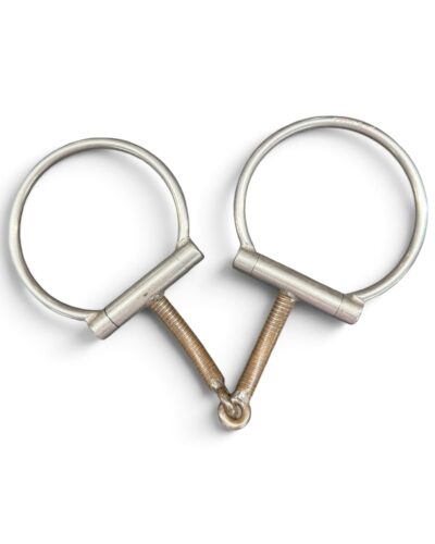 Sampson Copper Wrapped D-Ring Snaffle Bit