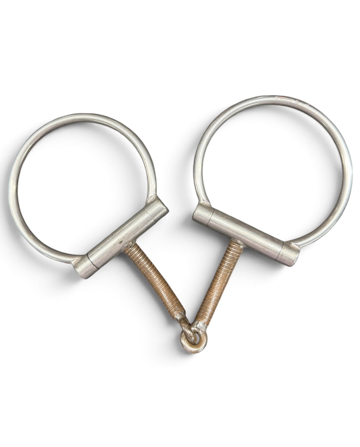 Sampson Copper Wrapped D-Ring Snaffle Bit