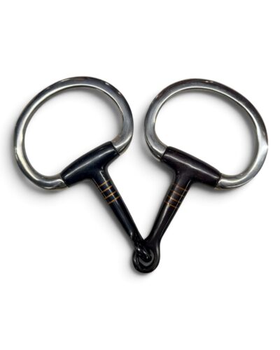 Coronet Sweet Iron w/ Copper Inlay Eggbutt Snaffle Bit