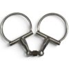 Sampson 3-Piece D-ring Snaffle Bit