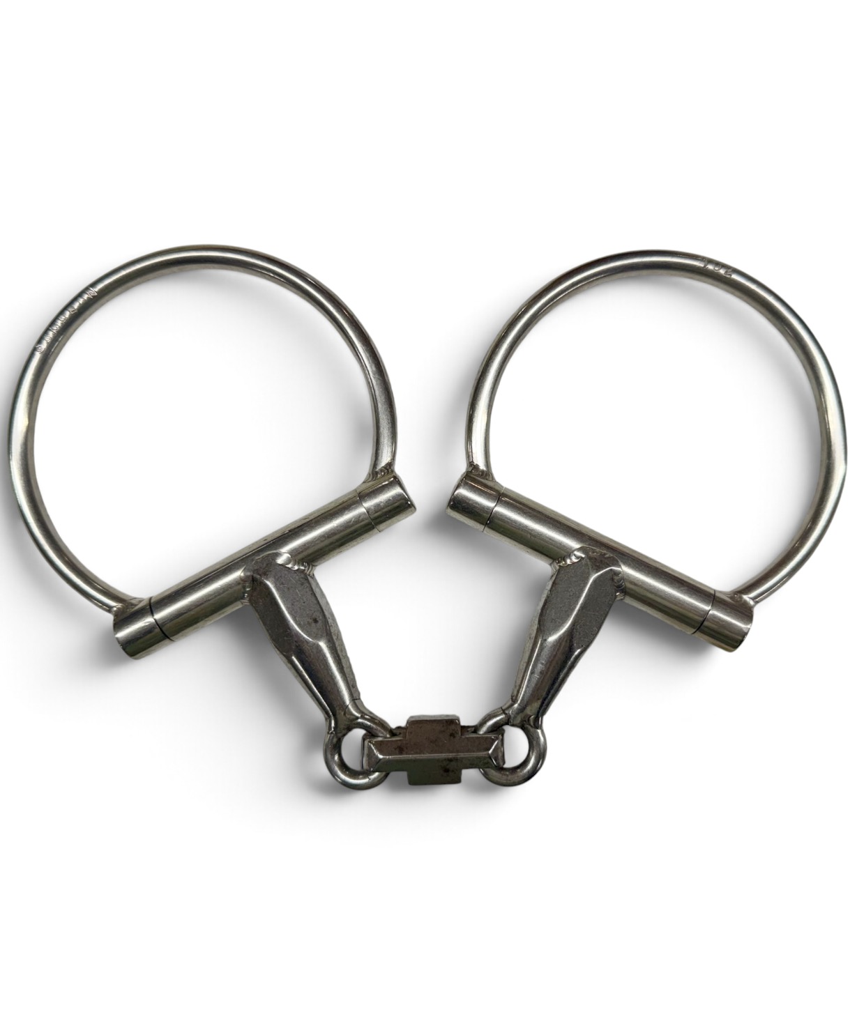 Sampson 3-Piece D-ring Snaffle Bit