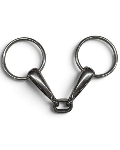 Coronet Stainless Steel Race Loose Ring Bradoon Bit