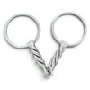 Thick Twisted Wire O-Ring Snaffle Bit