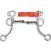 Red River Bit Co. 3pc Twisted Wire Dogbone Snaffle Bit
