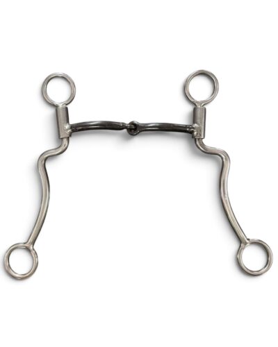 Red River Bit Co. Long Shank Smooth Snaffle Bit