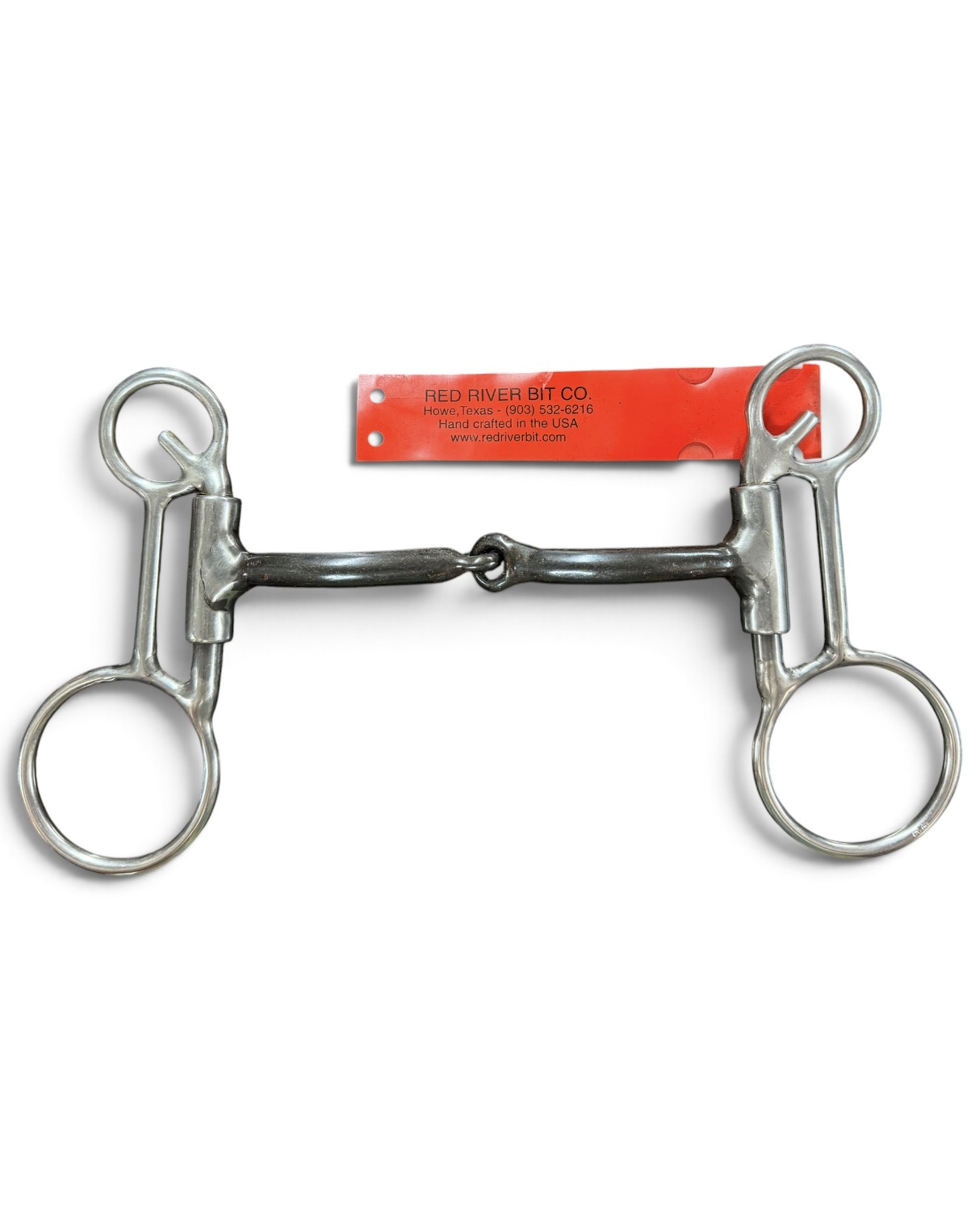 Red River Bit Co. Short Shank Smooth Snaffle Bit