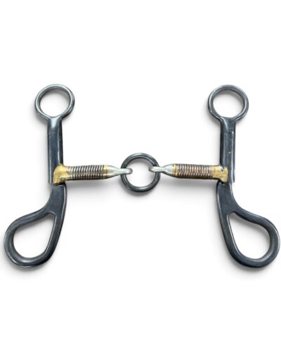 Copper Wrapped Lifesaver Snaffle Bit