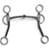 Red River Bit Co. Copper Twisted Wire Snaffle Bit