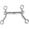 Red River Bit Co. Twisted Wire Argentine Snaffle Bit