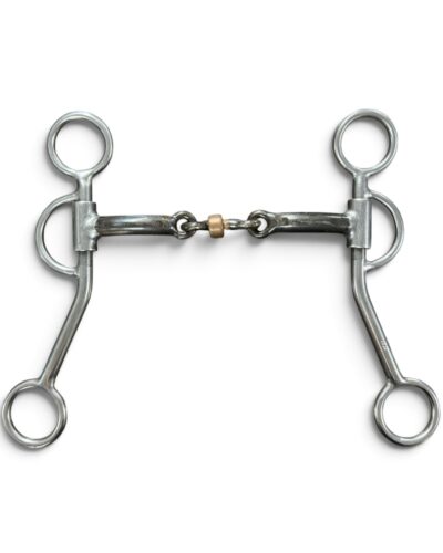 Red River Bit Co. 3pc Dogbone Snaffle Bit