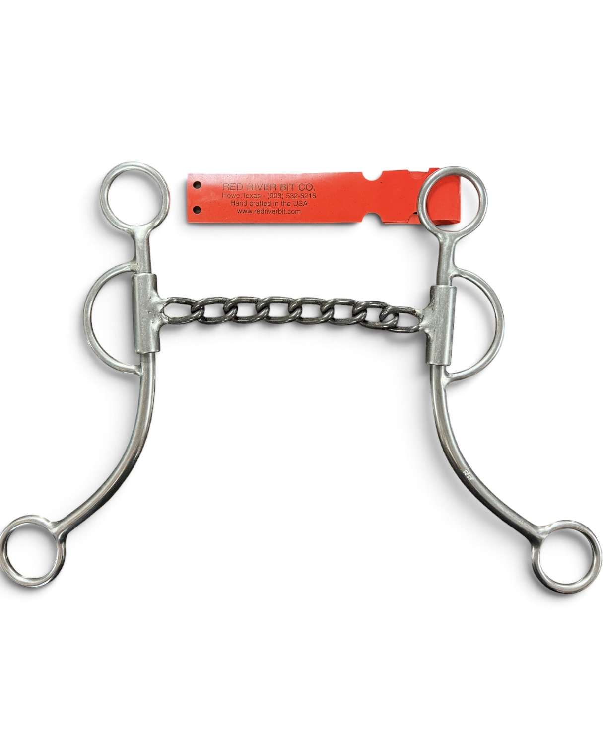 Red River Bit Co. Long Shank Chain Mouth Bit