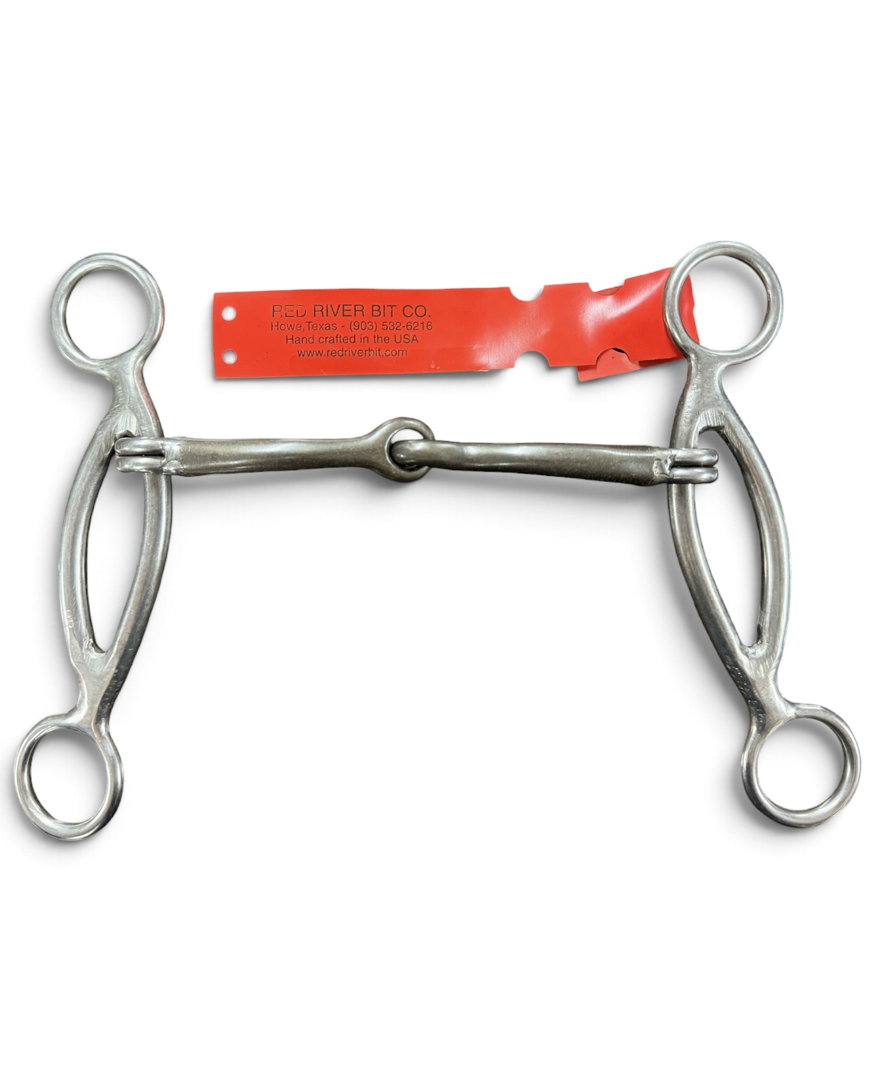 Red River Bit Co. Smooth Snaffle Gag Bit