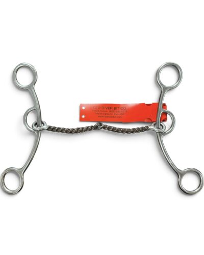 Red River Bit Co. Thin Twisted Wire Gag Bit