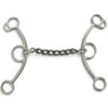 Long Shank Chain Mouth Gag Bit