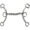 Red River Bit Co. Long Shank Chain Mouth Gag Bit