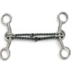 Red River Bit Co. Copper Thin Twisted Wire Short Shank Gag Bit
