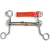 Red River Bit Co. Double Thin Twisted Wire Gag Bit