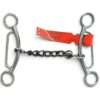 Red River Bit Co. Chain Mouth Gag Bit