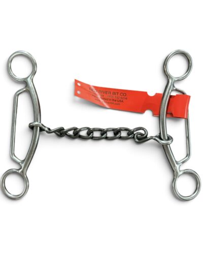 Red River Bit Co. Chain Mouth Gag Bit