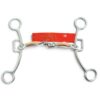 Red River Bit Co. Copper Snaffle & Chain Gag Bit