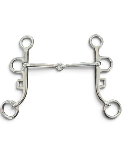 Formay Stainless Steel Argentine Snaffle Bit