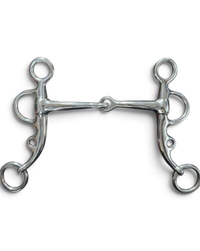 Coronet Stainless Steel Argentine Snaffle Bit