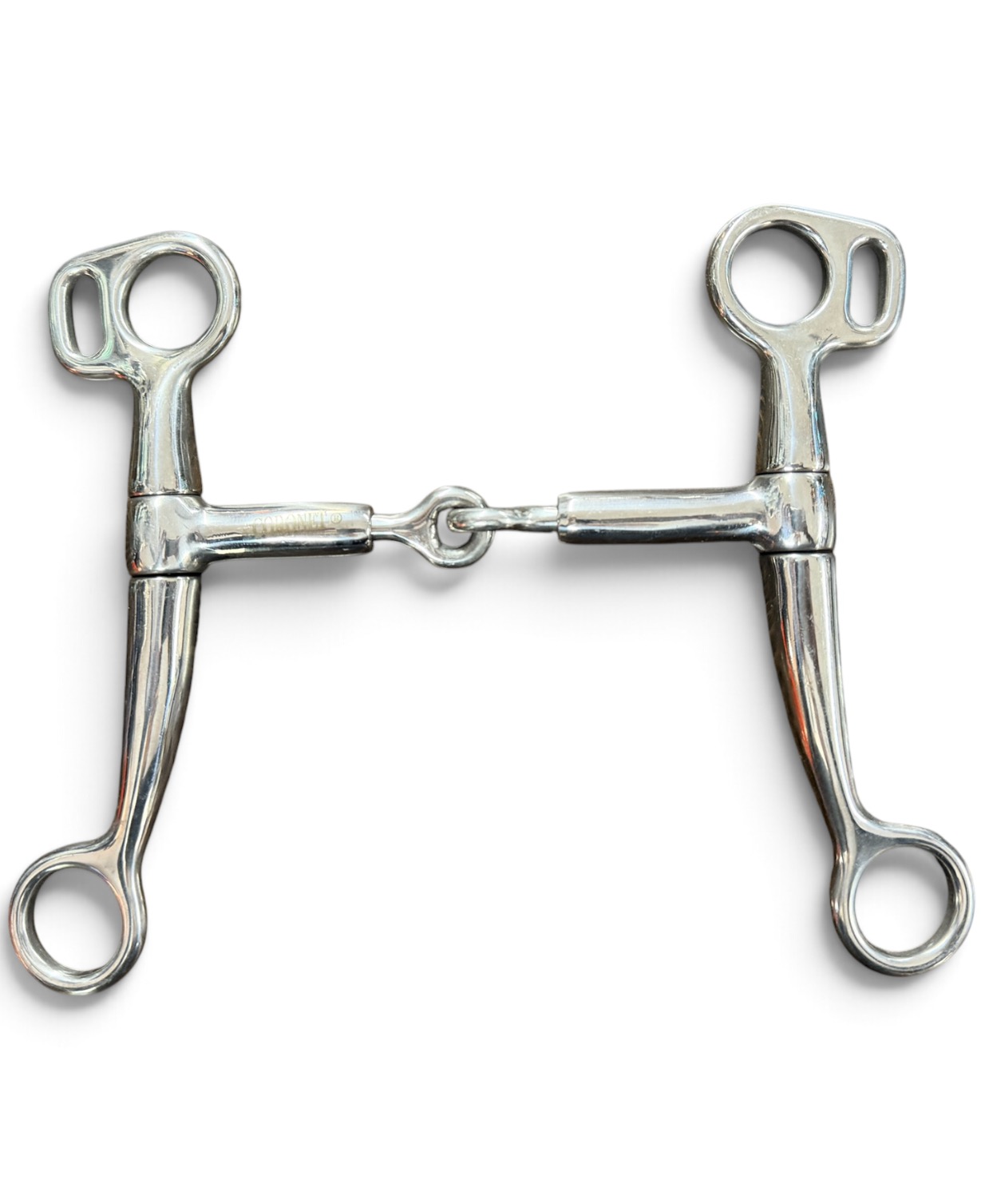 Coronet Adjustabit Colt Training Stainless Steel Jointed Mouth Bit