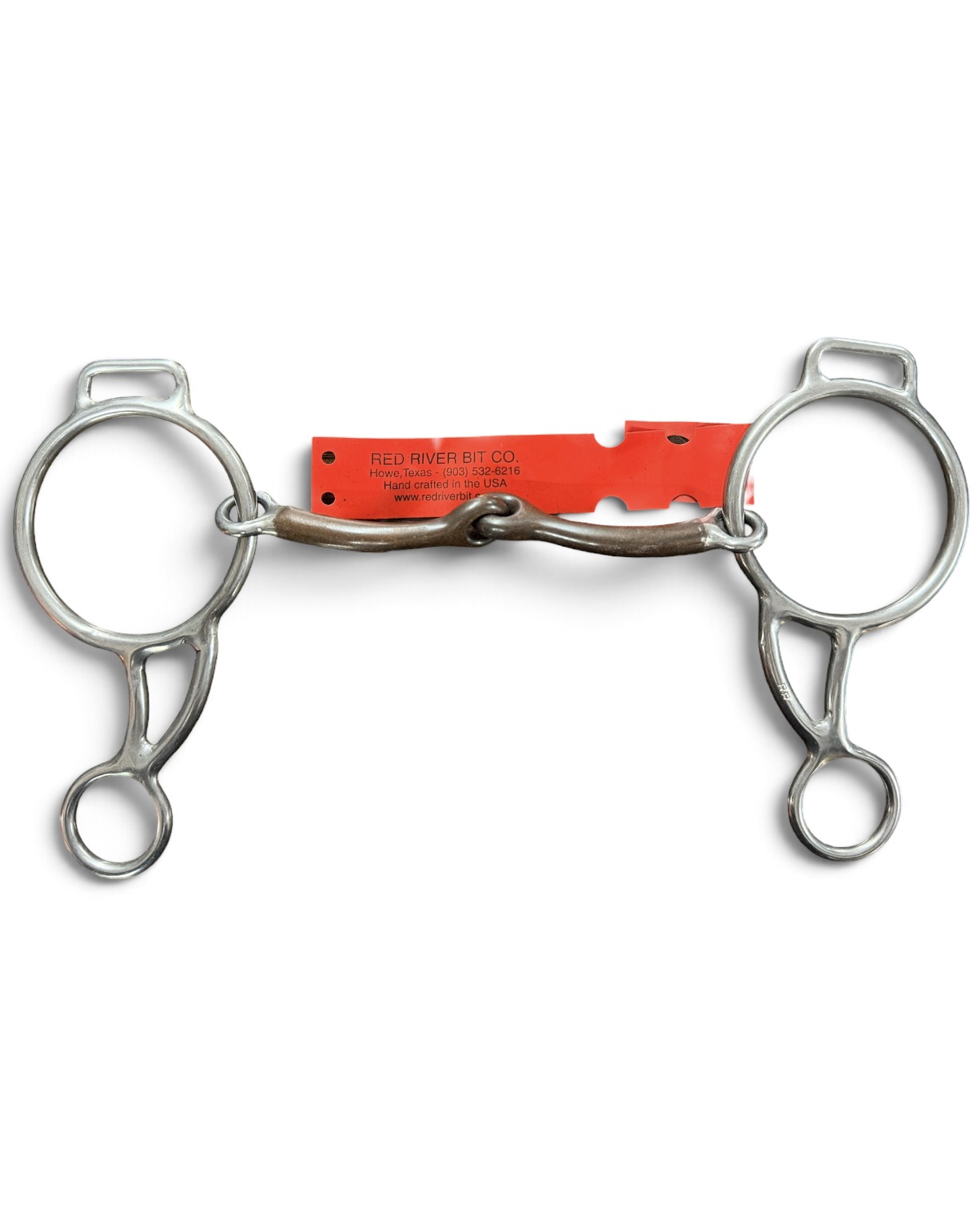 Red River Bit Co. Smooth Snaffle Wonder Bit