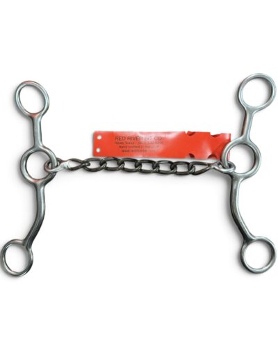 Red River Bit Co. Chain Mouth Jr Cowhorse Bit