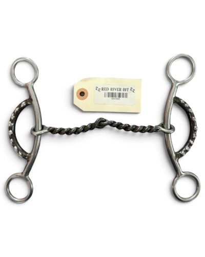 Red River Bit Co. Twisted Wire Gag Bit