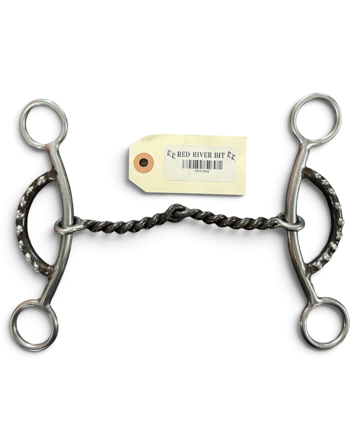 Red River Bit Co. Twisted Wire Gag Bit