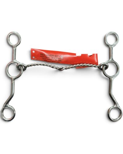 Red River Bit Co. Thin Twisted Wire Gag Bit