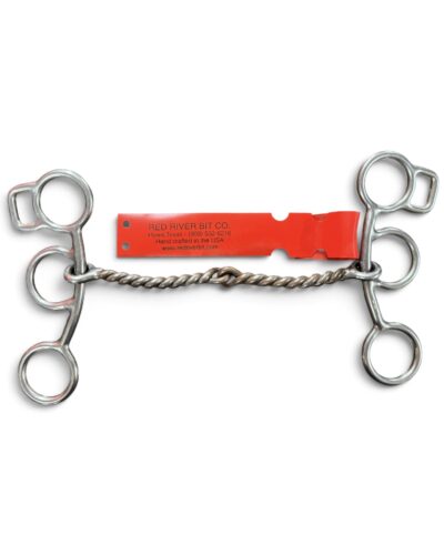 Red River Bit Co. Thin Twisted Wire Gag Bit