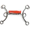 Red River Bit Co. Long Shank Chain Mouth Gag Bit