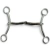 Square Snaffle Simplicity Shank Gag Lifter Bit