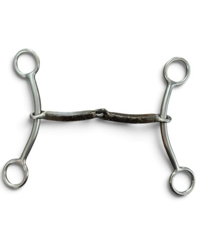 Square Snaffle Simplicity Shank Gag Lifter Bit