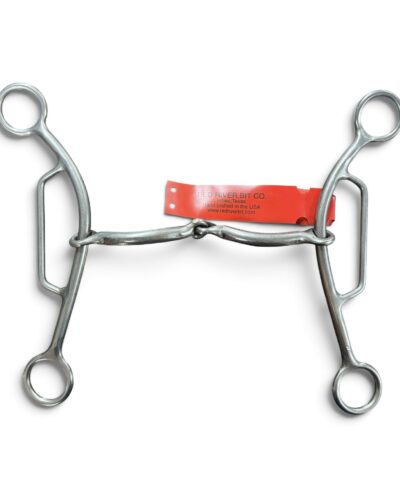 Red River Bit Co. Smooth Snaffle Gag Bit