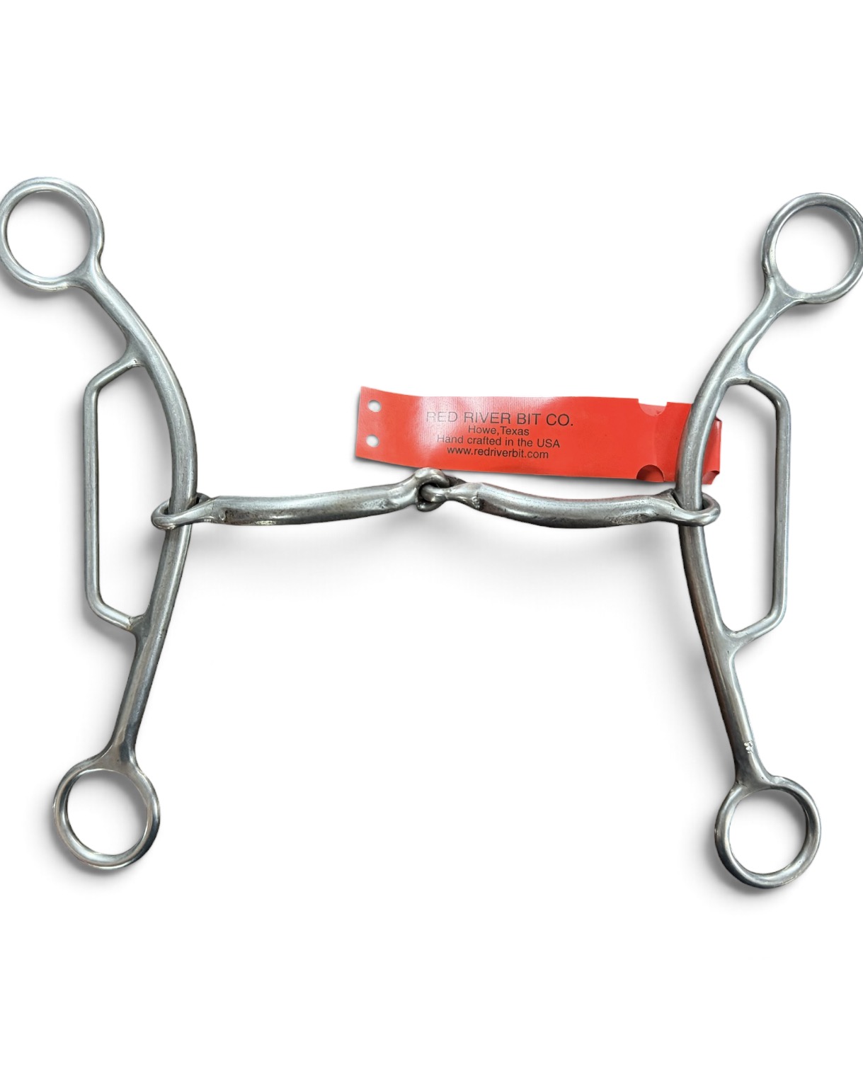 Red River Bit Co. Smooth Snaffle Gag Bit