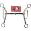 Red River Bit Co. Smooth Snaffle Gag Bit