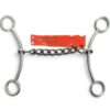 Red River Bit Co. Simplicity Shank Chain Mouth Gag Lifter Bit