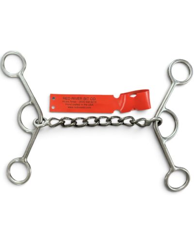 Red River Bit Co. Chain Mouth Gag Bit