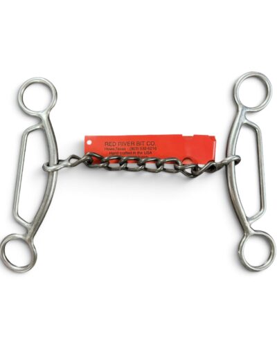Red River Bit Co. Chain Mouth Gag Bit